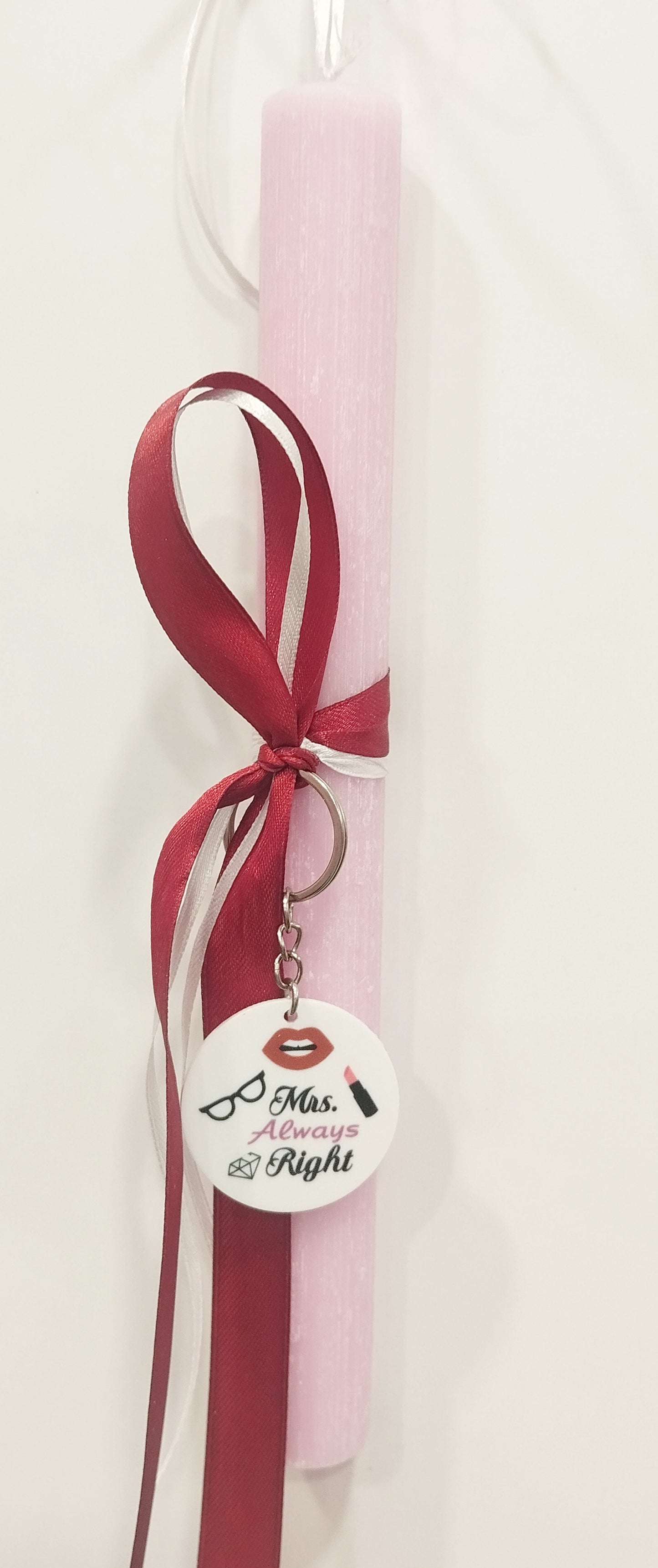 Πασχαλινή Αρωματική Λαμπάδα Για ζευγάρι Mr & Mrs