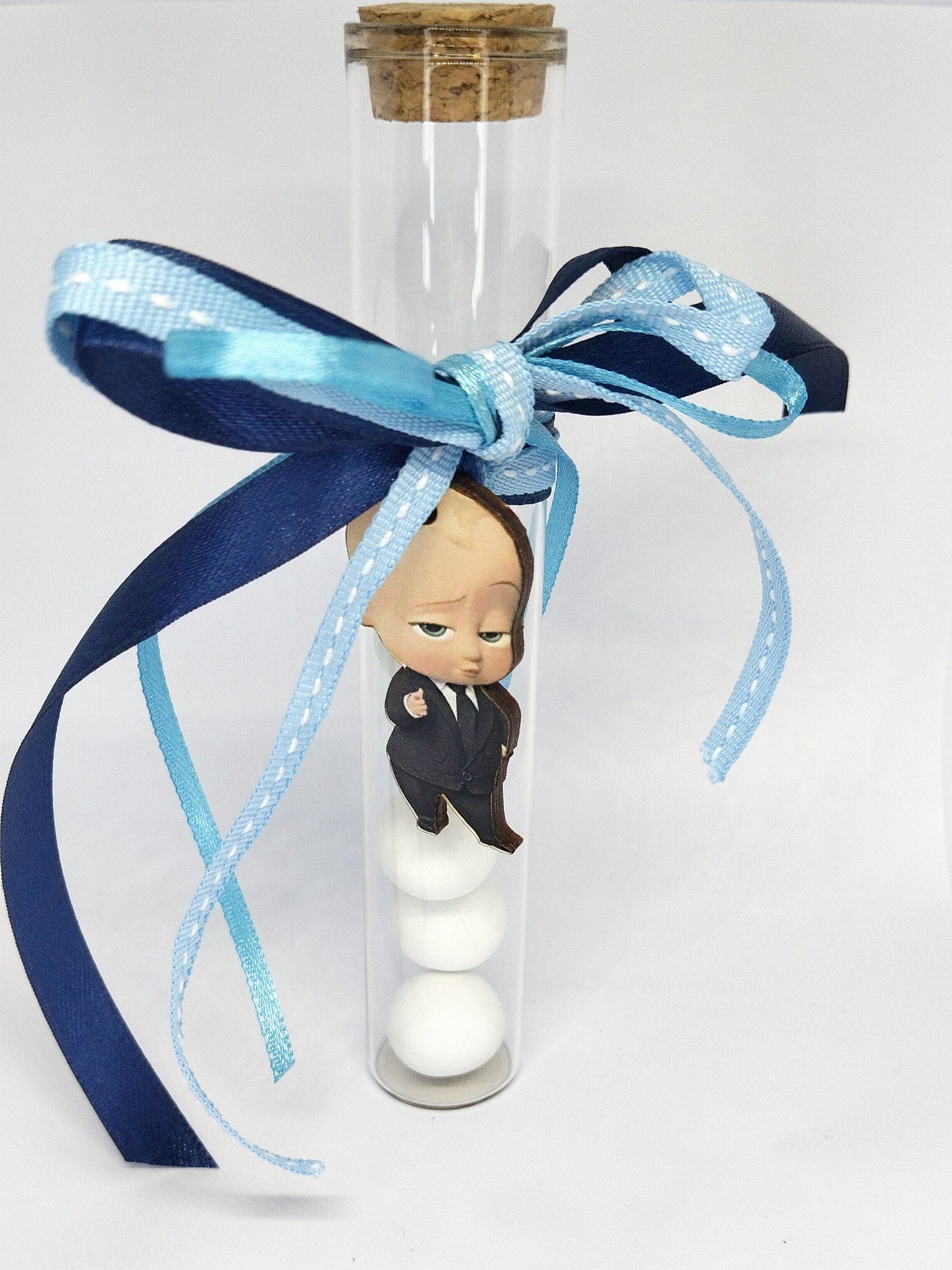 Μπομπονιέρα Baby Boss σε σωλήνα