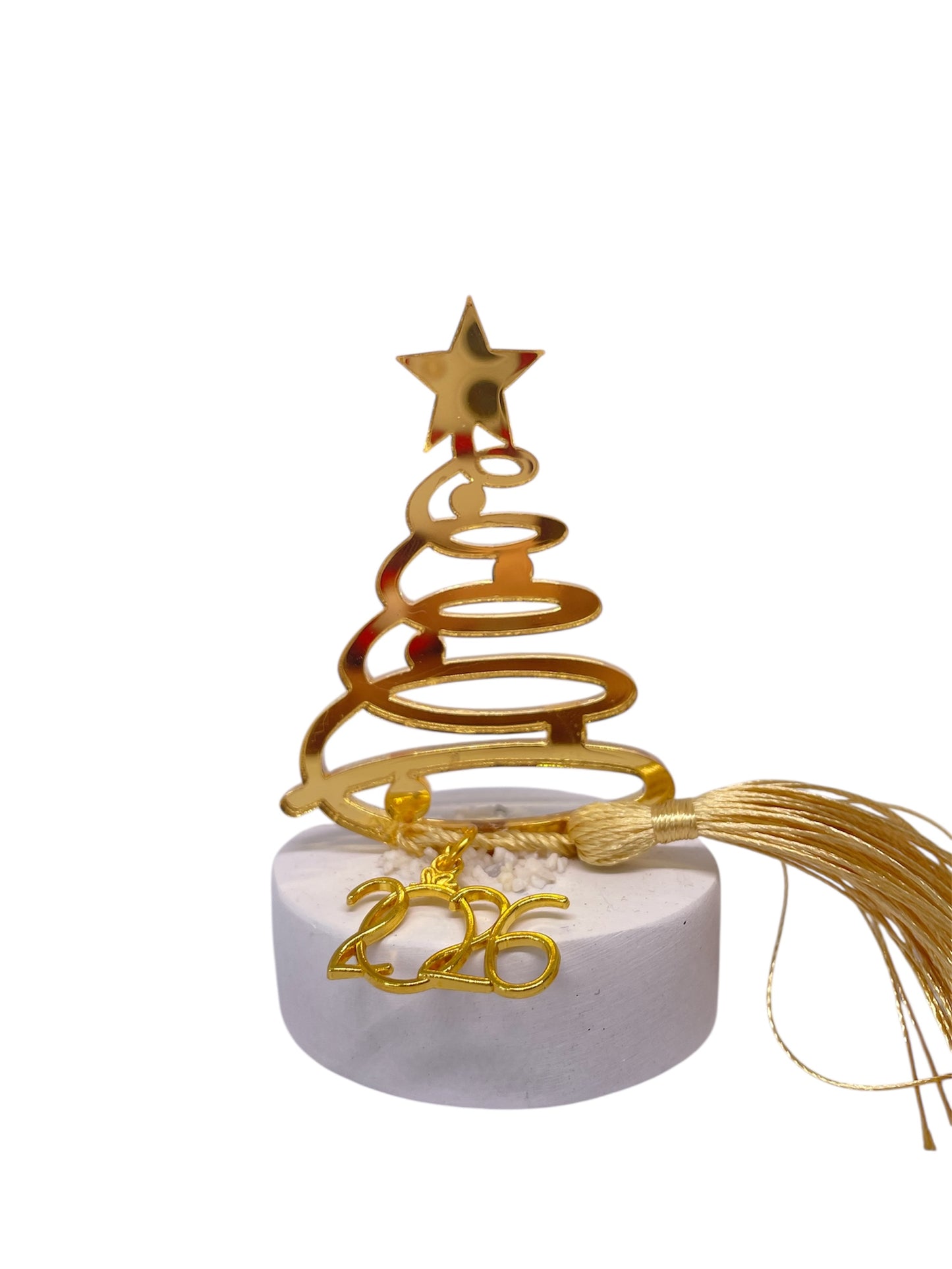 Χριστουγεννιάτικο επιτραπέζιο γούρι δέντρο 2026