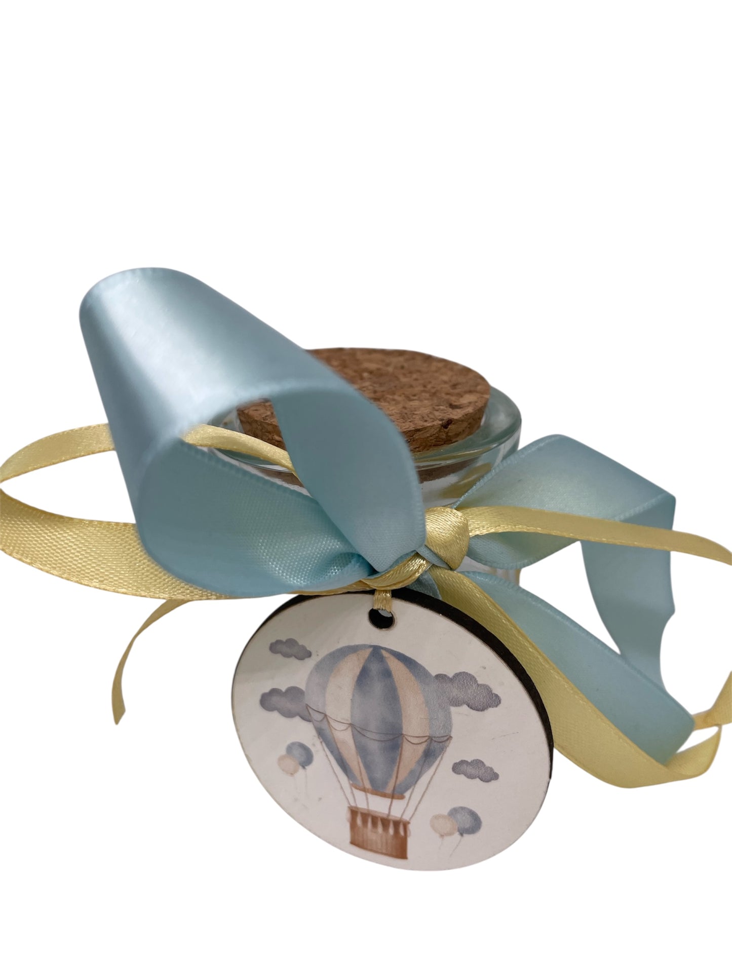 Μπομπονιέρα Αερόστατο σε βαζάκι