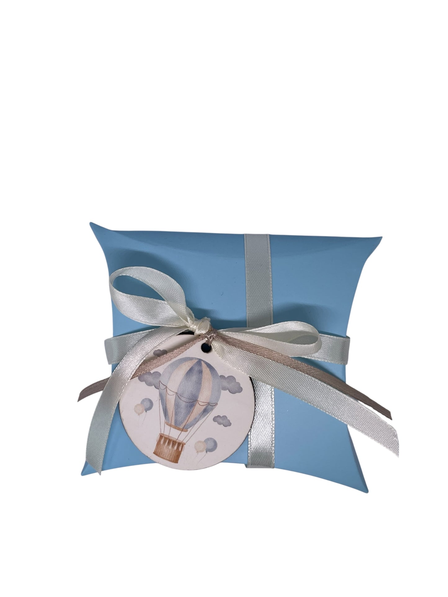 Μπομπονιέρα Αερόστατο σε κουτάκι