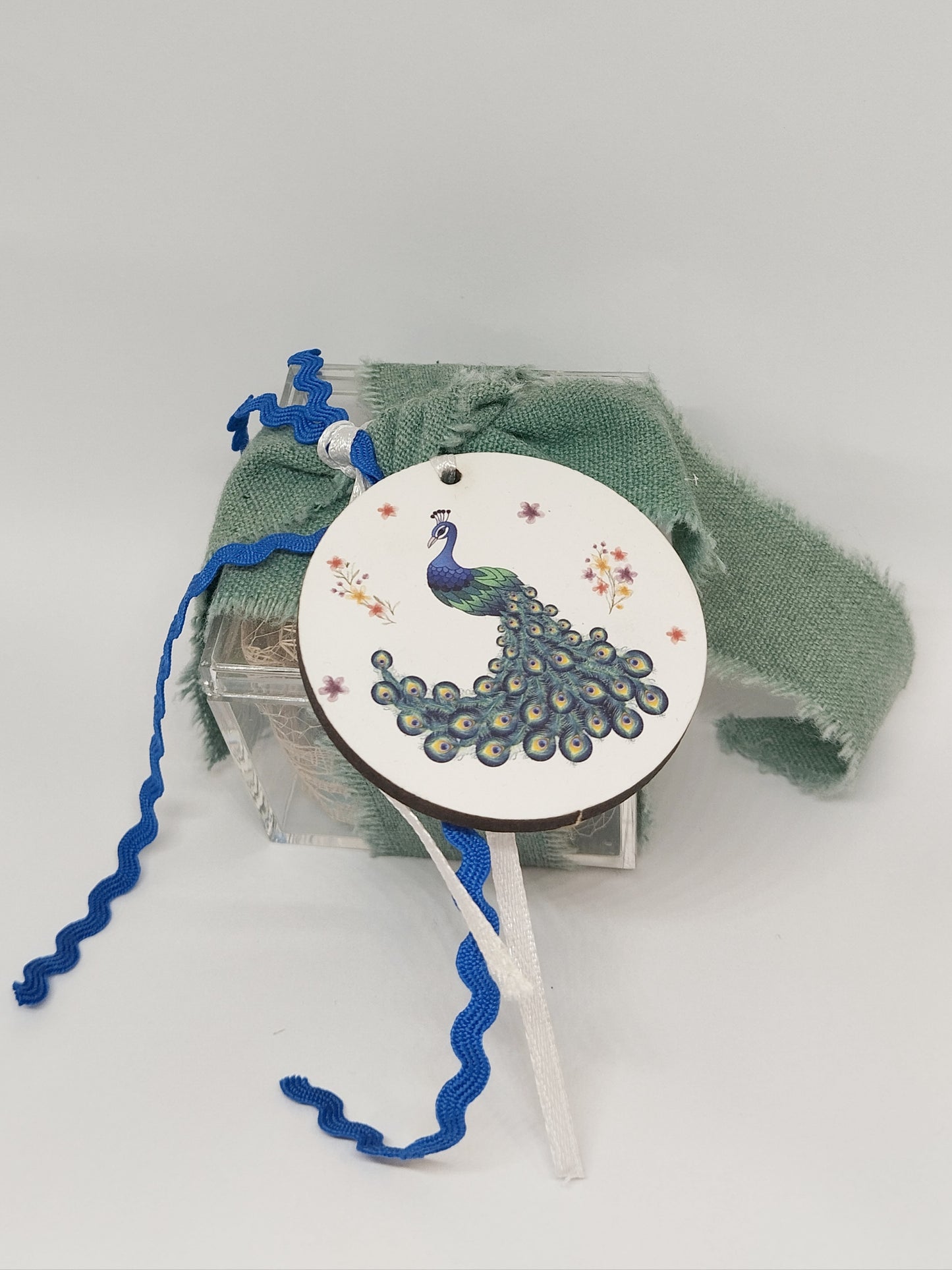 Μπομπονιέρα Παγώνι κουτακι