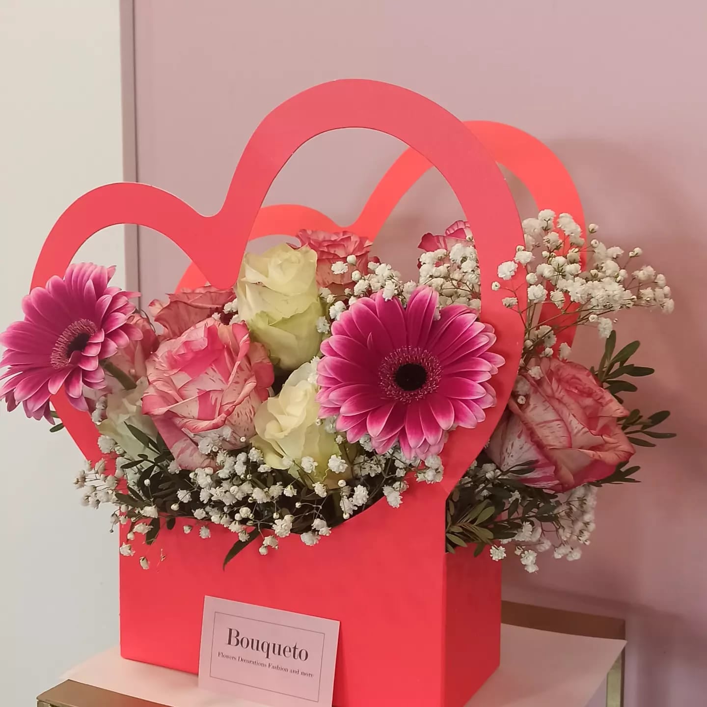 Pinky Flowers Box