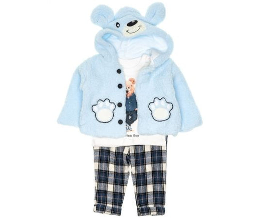 Mr Teddy Blue Set