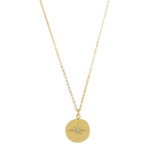 Star Zircon Necklace