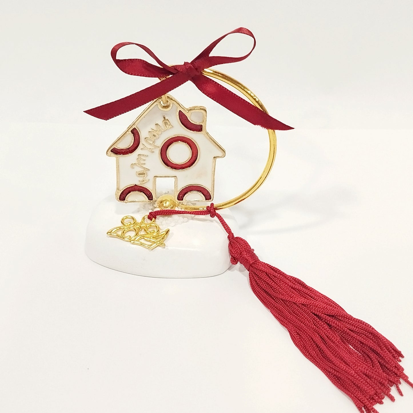 Happy New Year Table Charm 2024