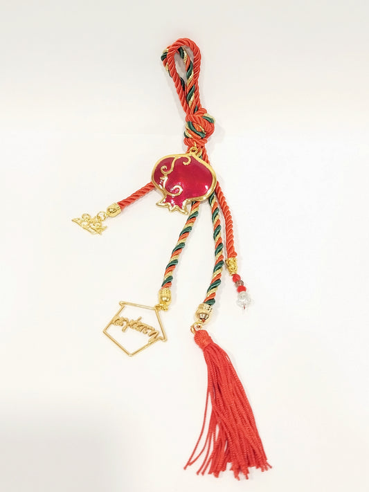 Red Pomegranate Charm 2024