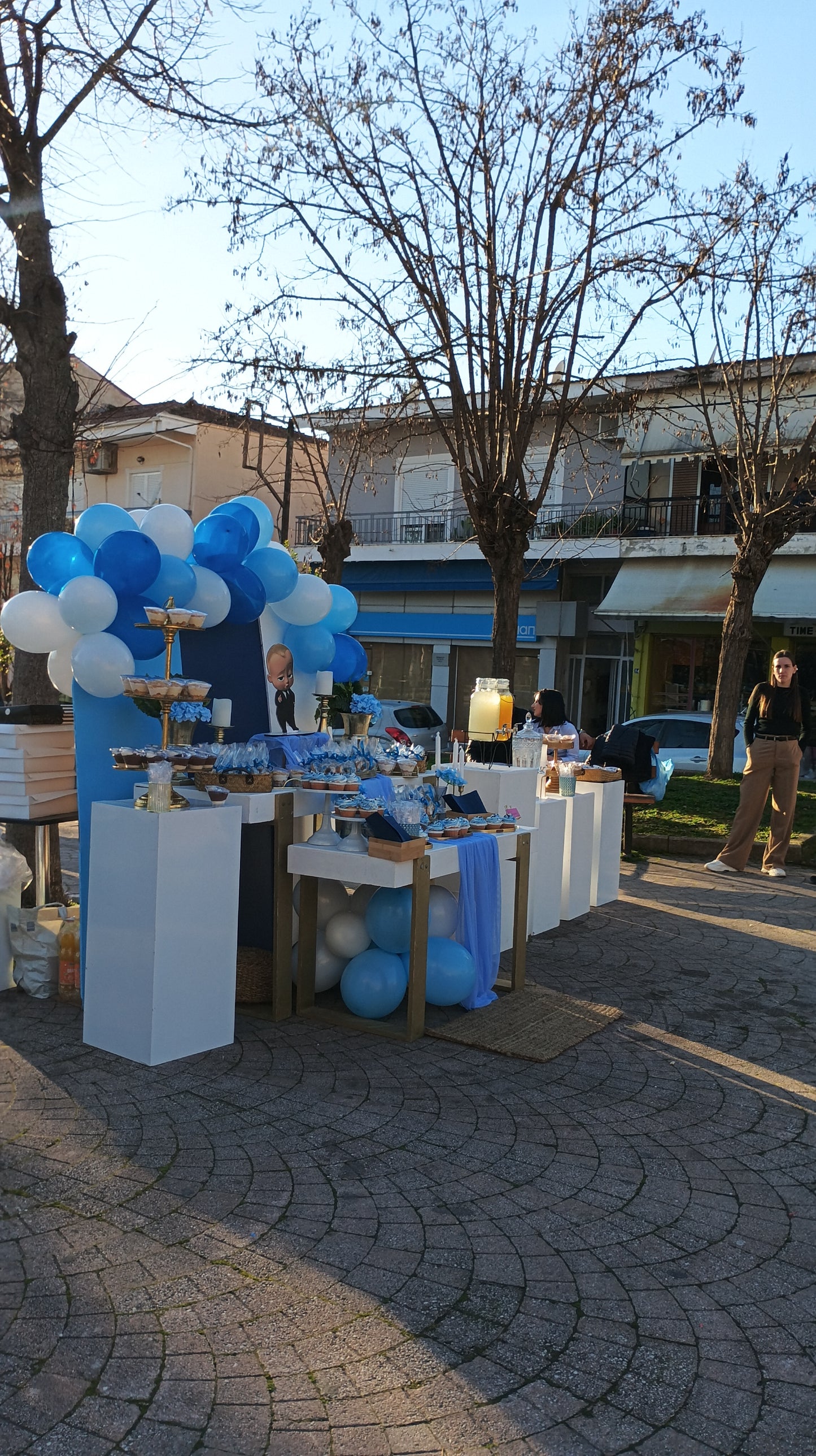 Βάπτιση με θέμα Baby Boss
