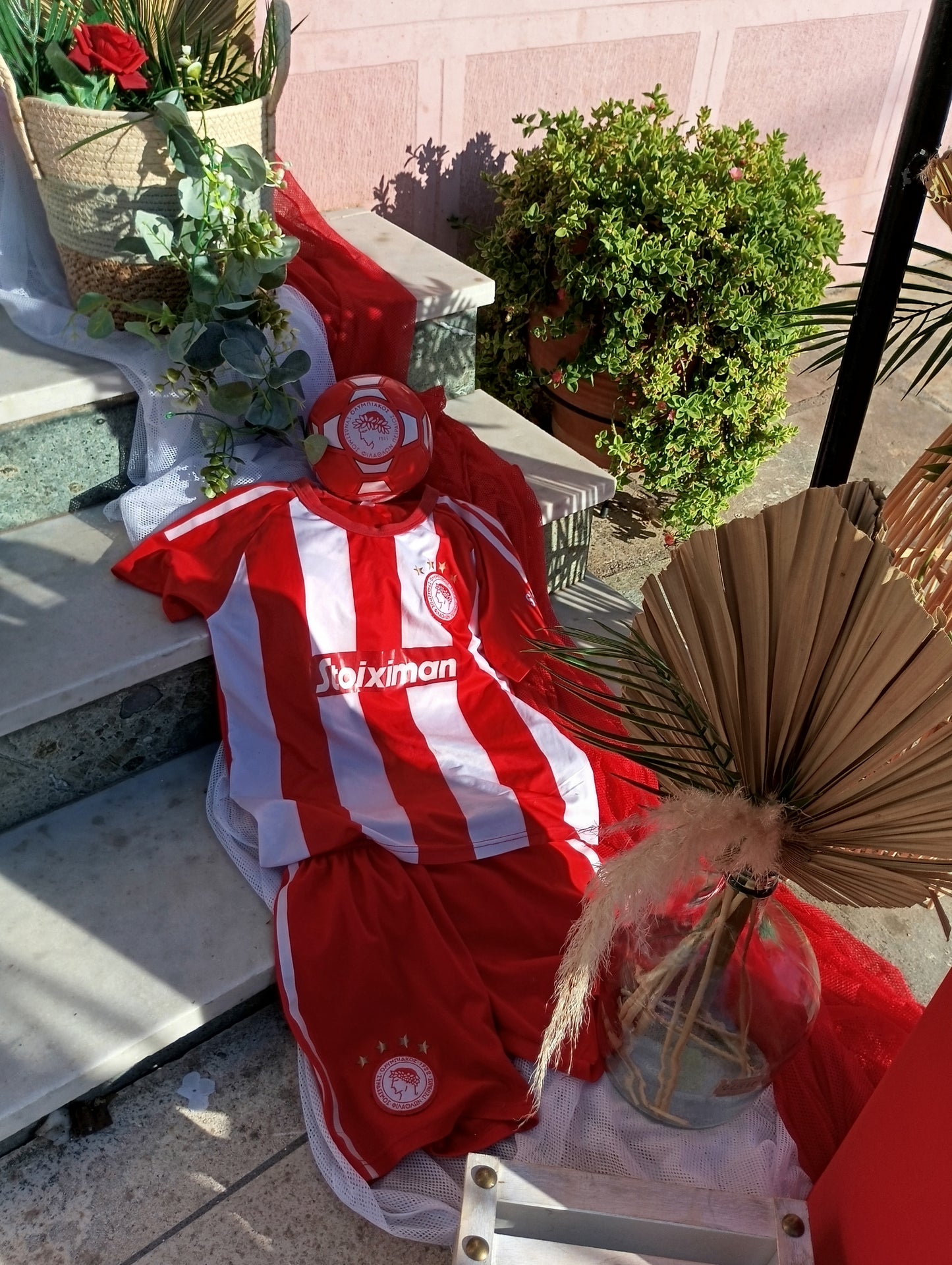 Βάπτιση με θέμα Ολυμπιακός