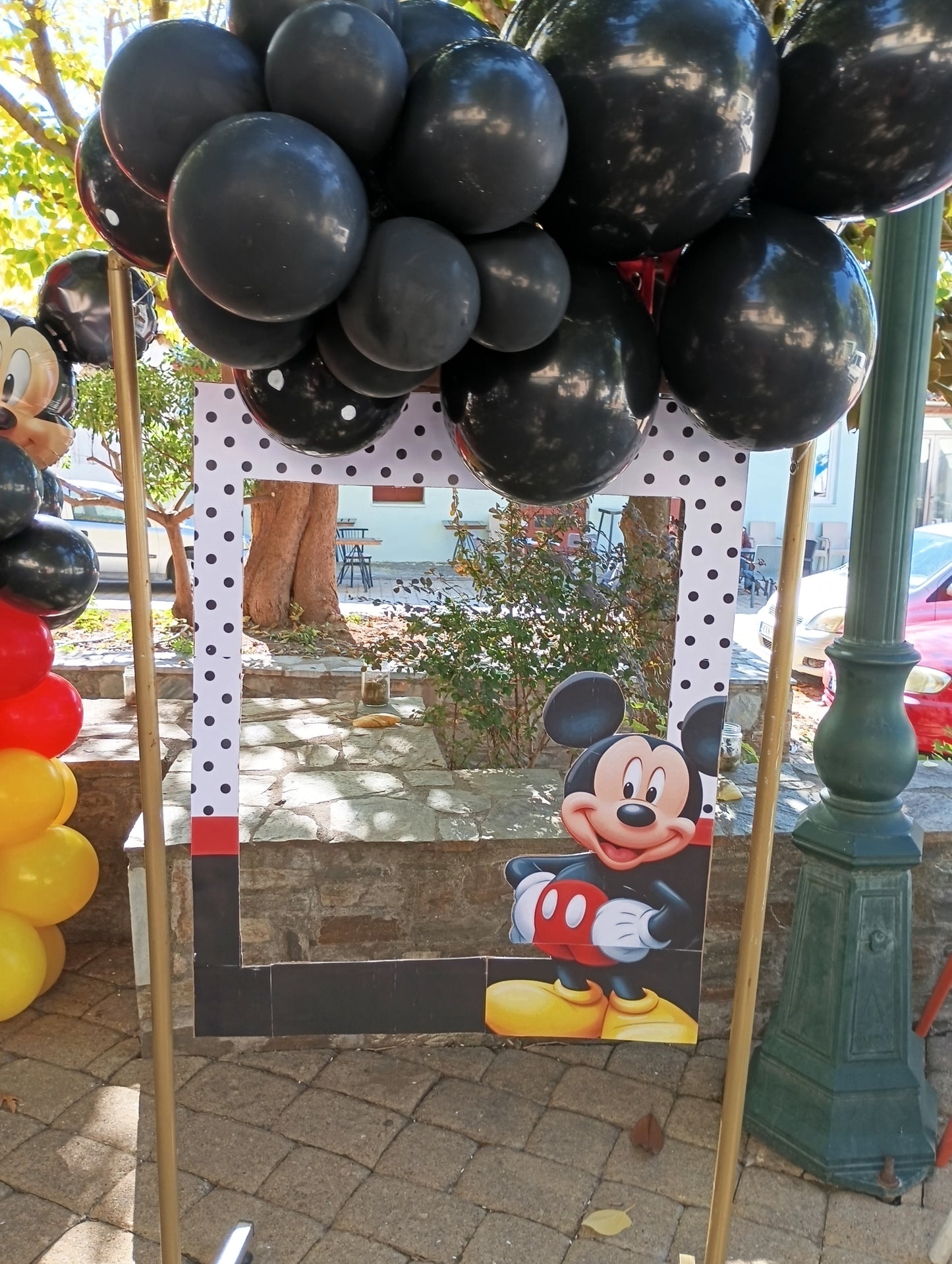 Στολισμός γενεθλίων με Mickey Mouse
