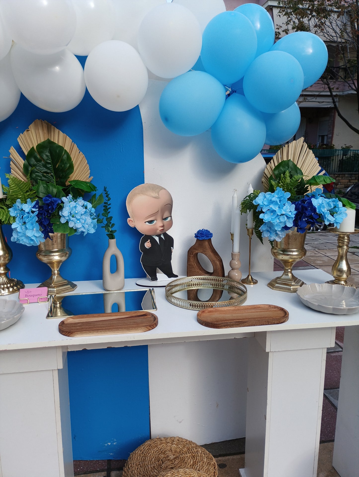 Βάπτιση με θέμα Baby Boss