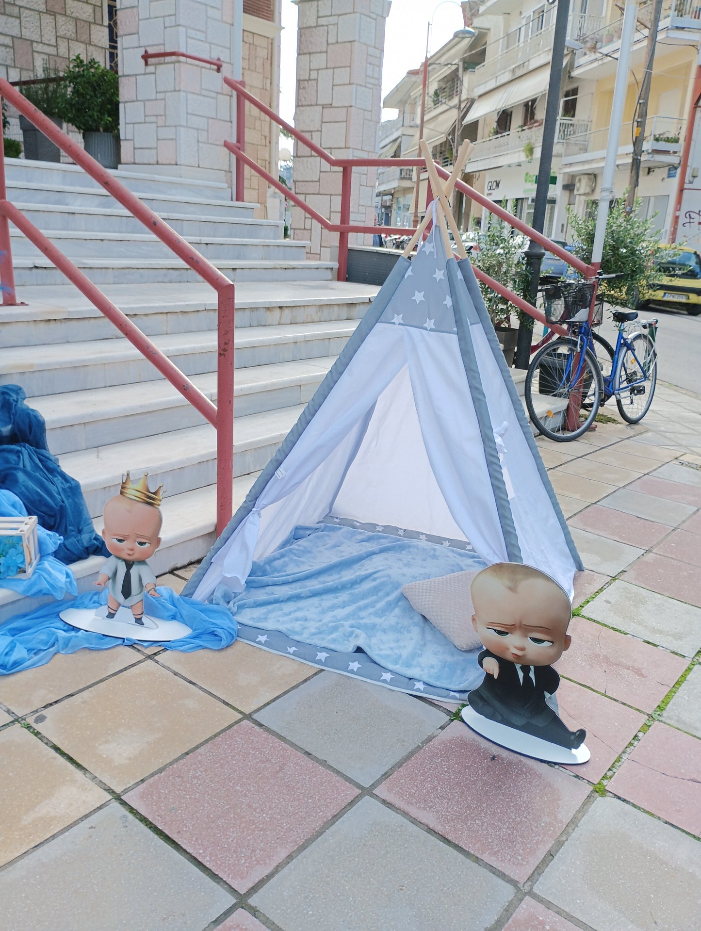 Βάπτιση με θέμα Baby Boss