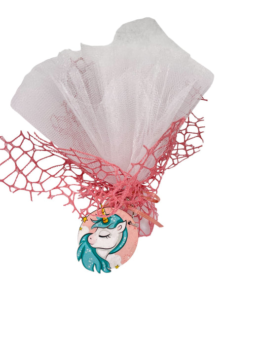 Μπομπονιέρα τούλινη Unicorn