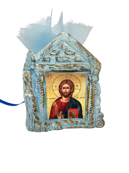Μπομπονιέρα Εικόνα με τον Χριστό