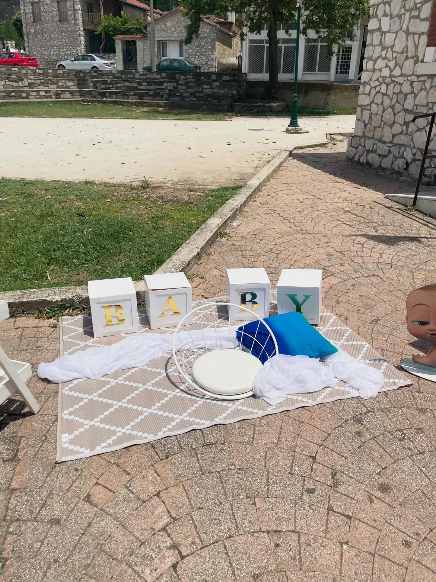 Βάπτιση με θέμα Baby Boss