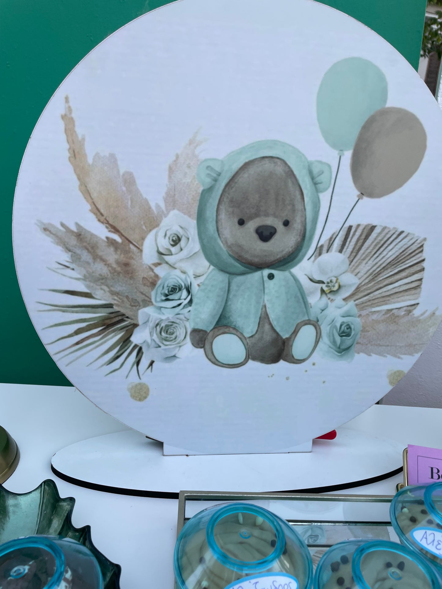 Βάπτιση με θέμα Αρκουδάκι Boho