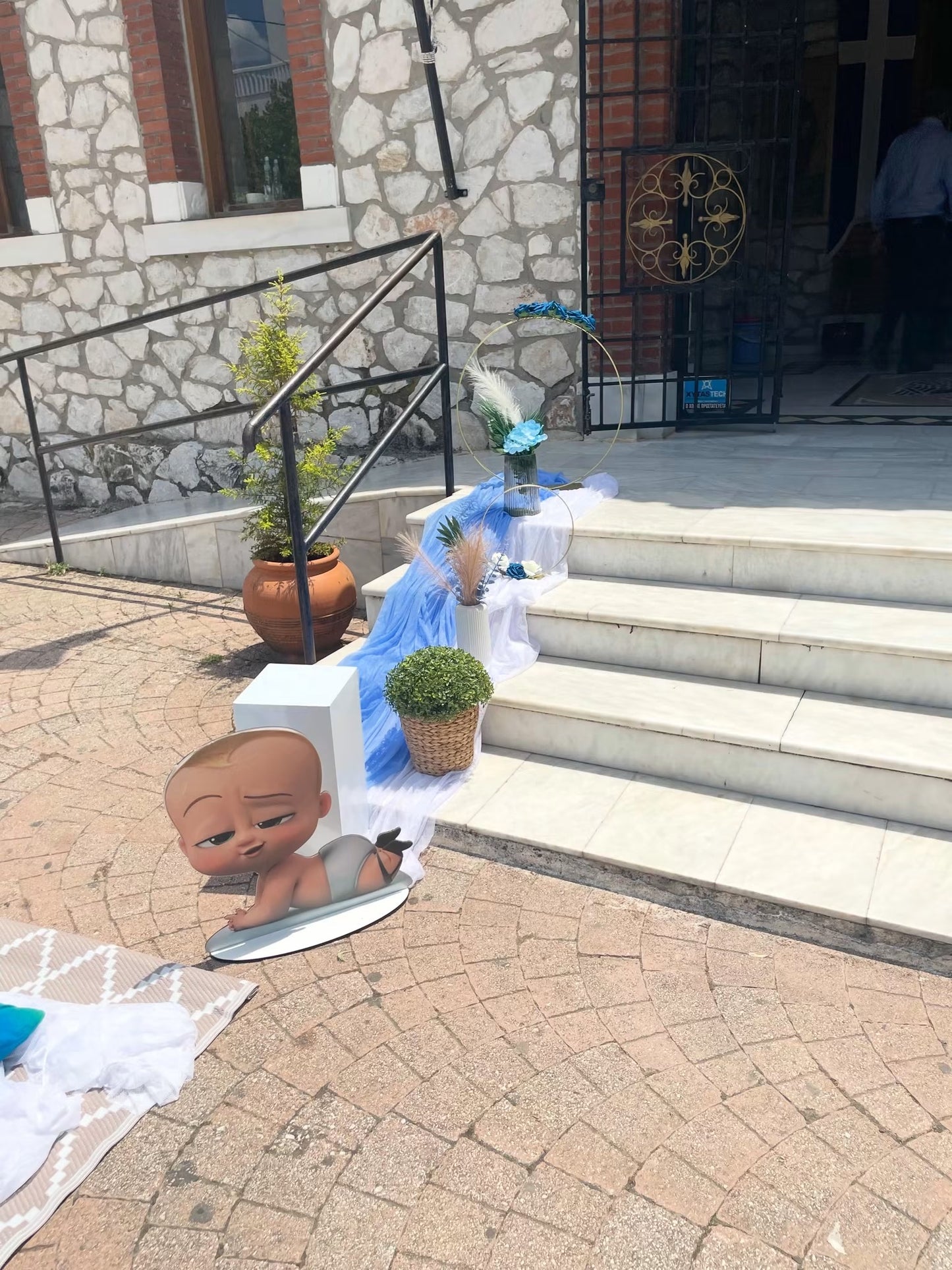 Βάπτιση με θέμα Baby Boss
