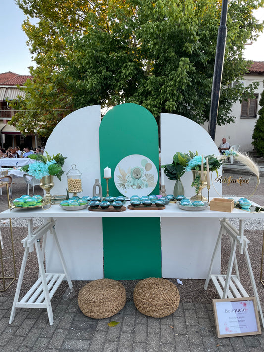 Βάπτιση με θέμα Αρκουδάκι Boho