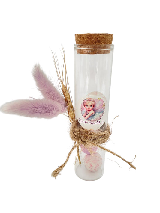 Μπομπονιέρα νεράιδα σε σωλήνα