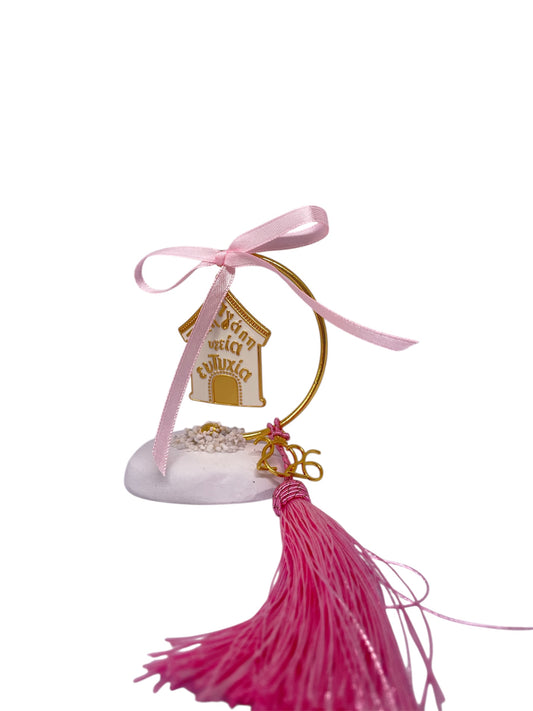 Χριστουγεννιάτικο επιτραπέζιο γούρι σπιτάκι 2026