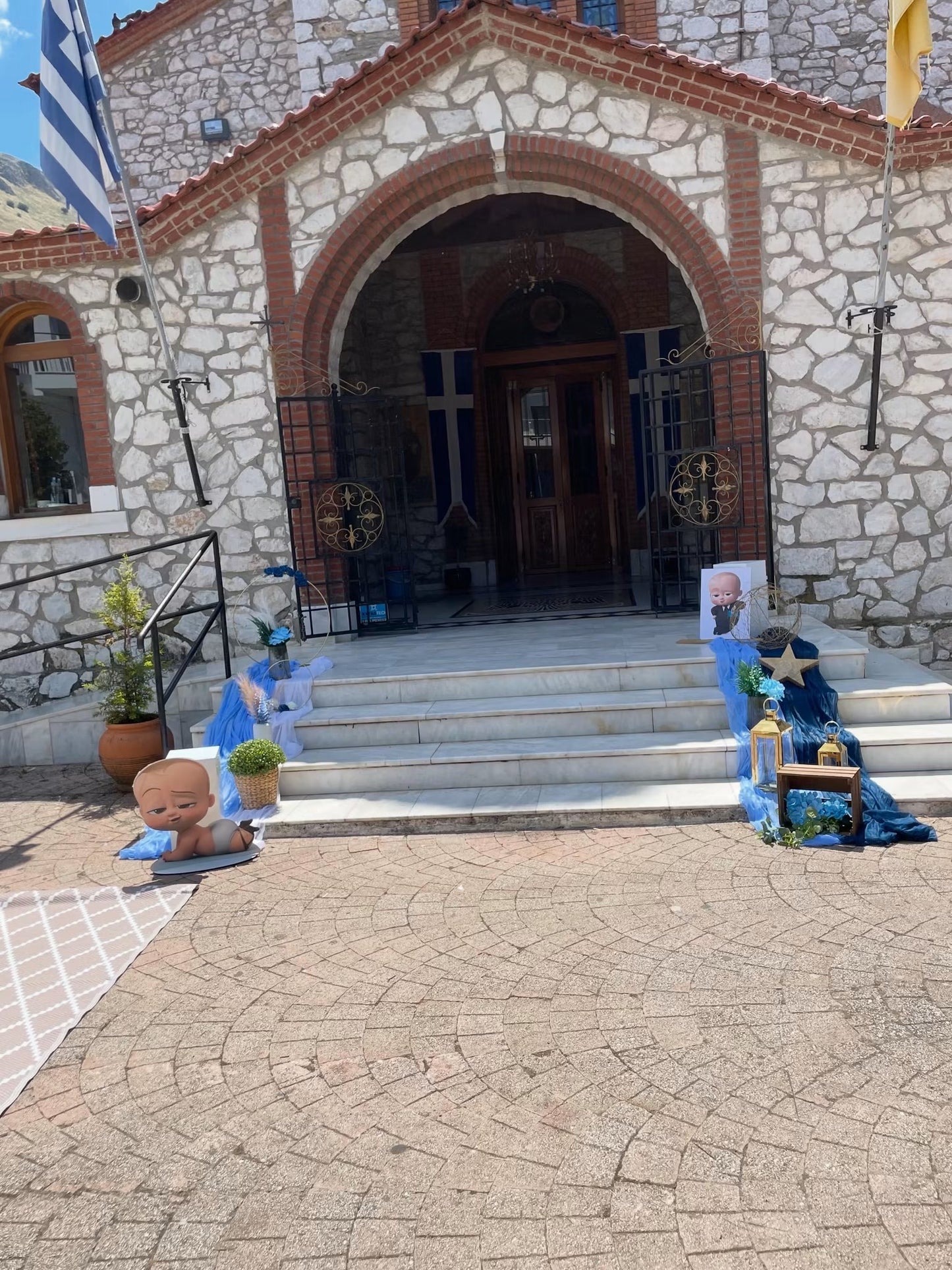 Βάπτιση με θέμα Baby Boss