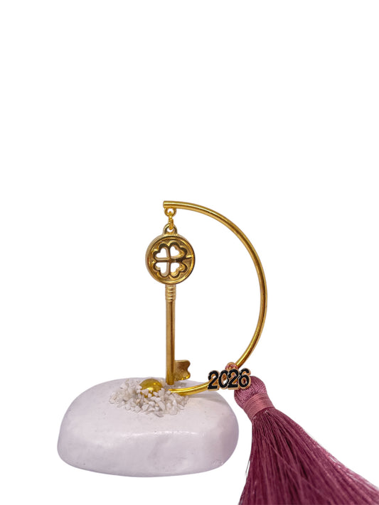 Χριστουγεννιάτικο επιτραπέζιο γούρι κλειδί 2026