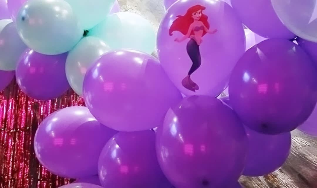 Στολισμός Γενεθλίων με θέμα Άριελ