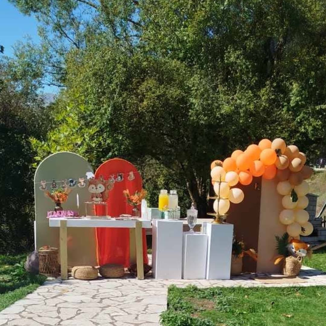 Βάπτιση με θέμα Σκιουράκι