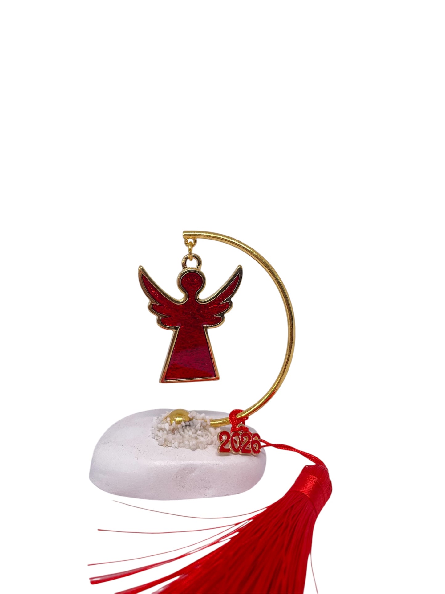 Χριστουγεννιάτικο επιτραπέζιο γούρι αγγελάκι 2026