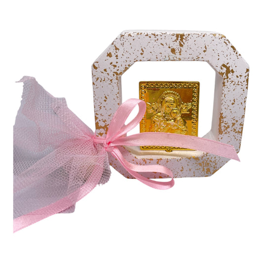 Μπομπονιέρα με εικόνα της Παναγίας