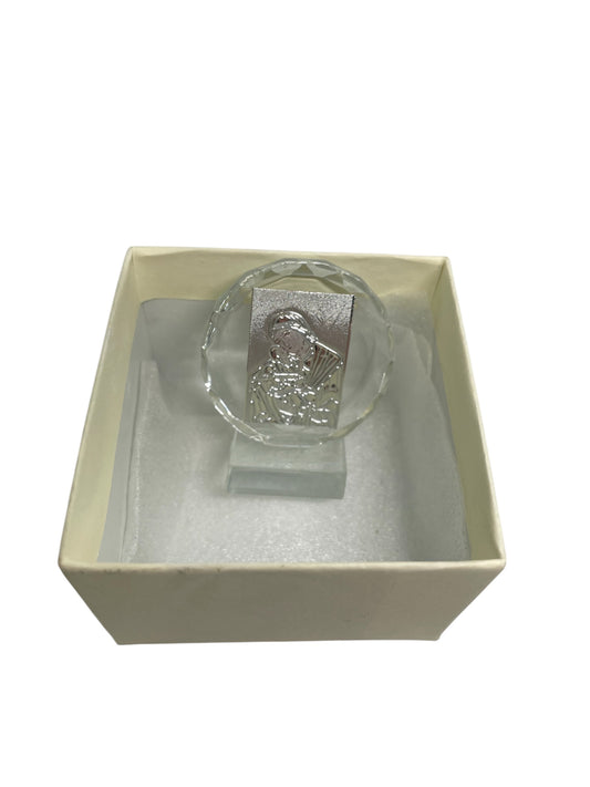 Μπομπονιέρα με εικόνα της Παναγίας