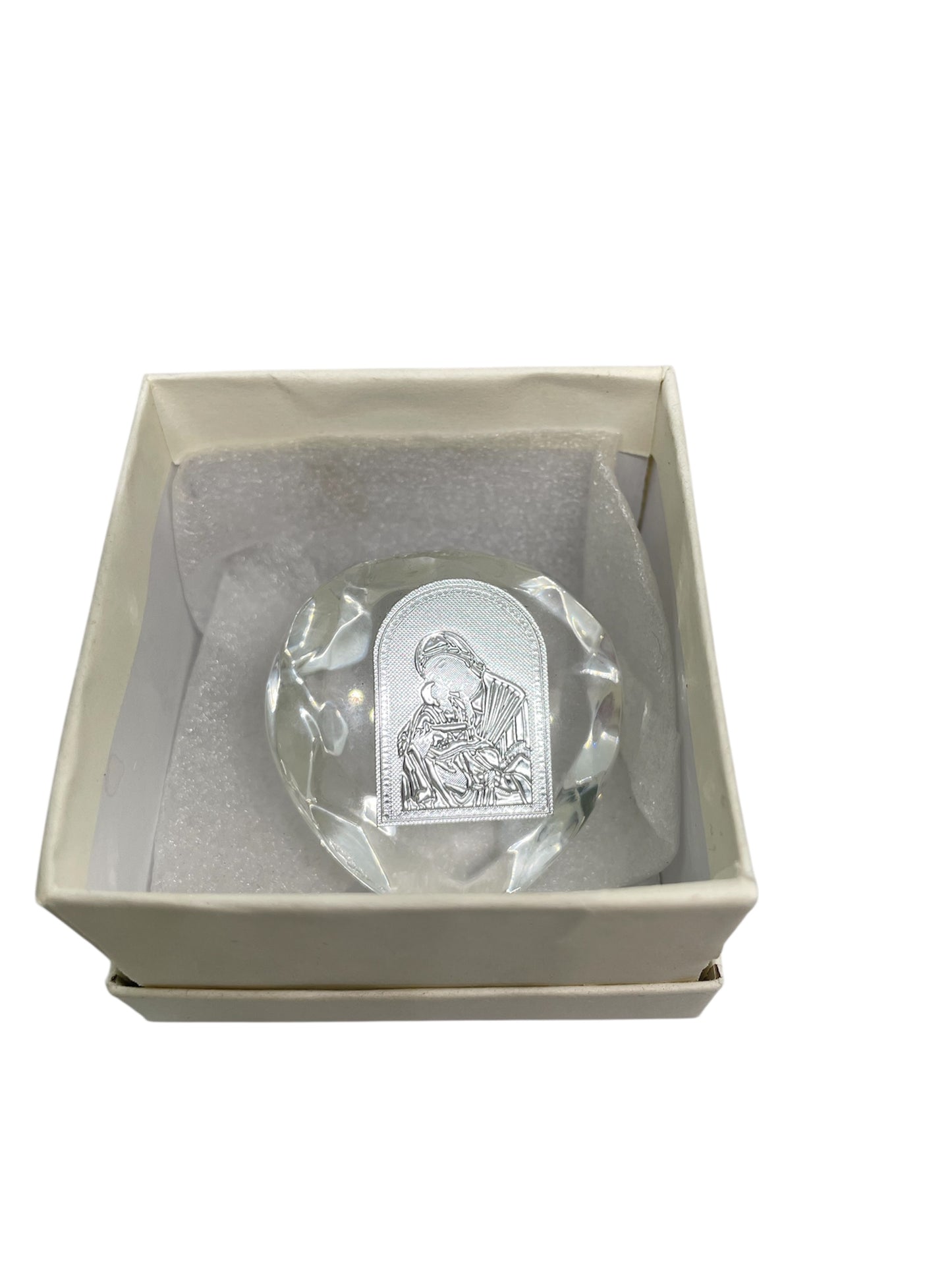 Μπομπονιέρα με εικόνα της Παναγίας