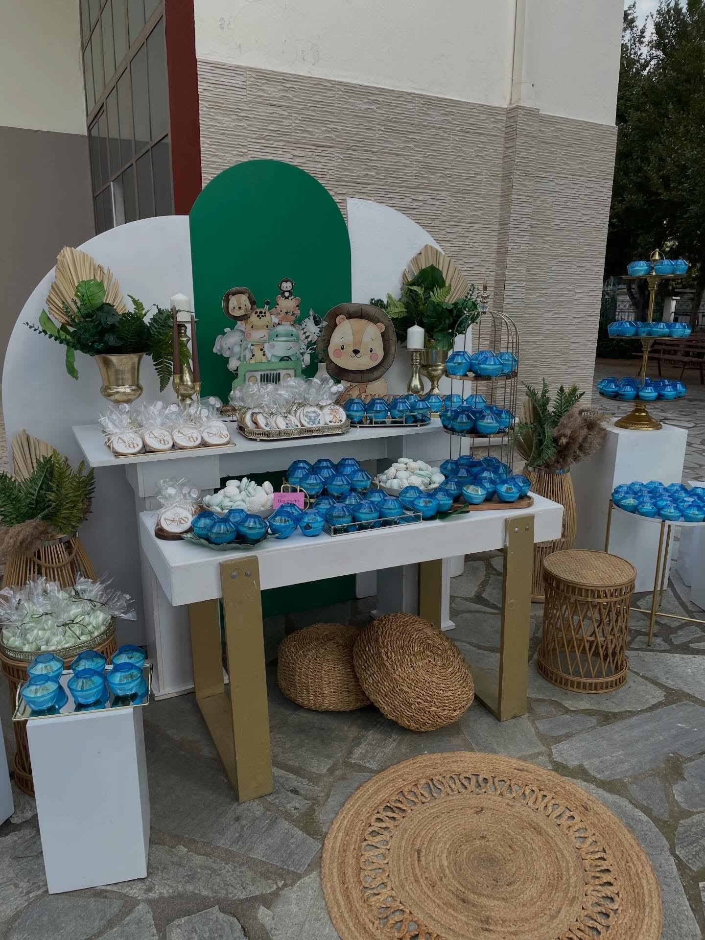 Γάμος και βάπτιση με θέμα Safari
