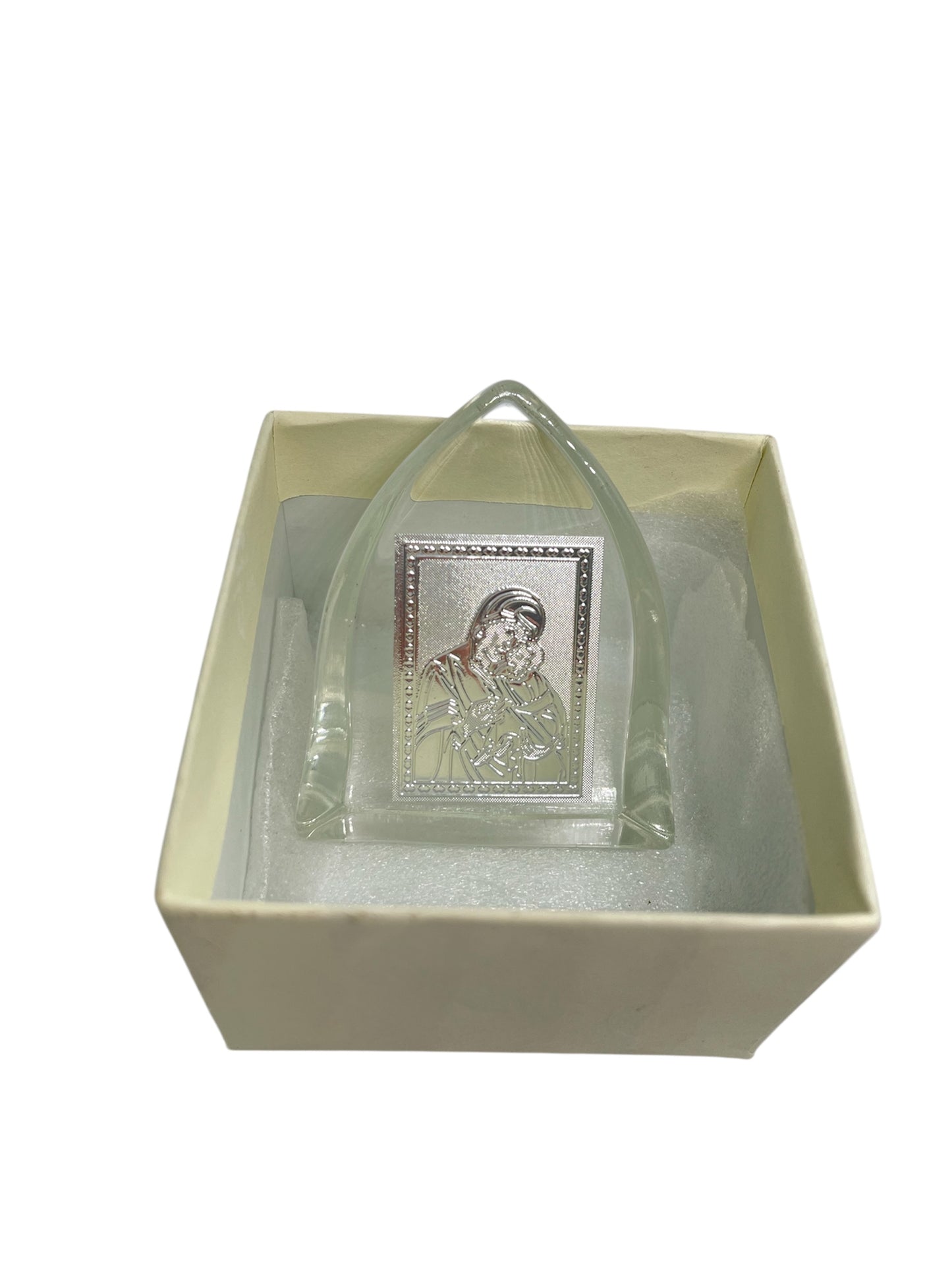 Μπομπονιέρα με εικόνα της Παναγίας