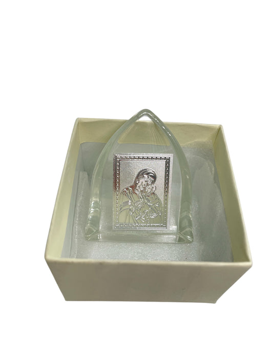 Μπομπονιέρα με εικόνα της Παναγίας