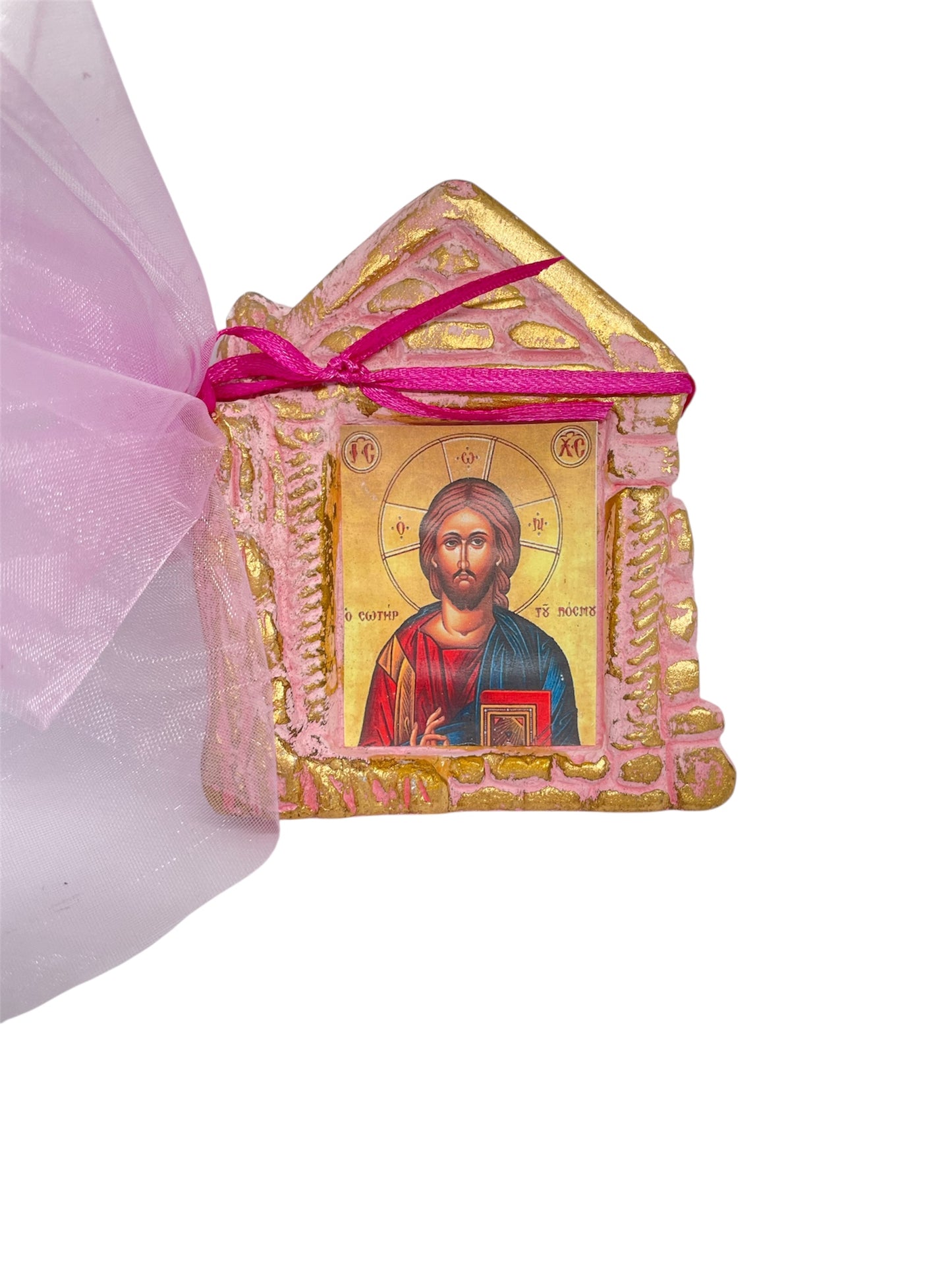 Μπομπονιέρα με εικόνα του Ιησού