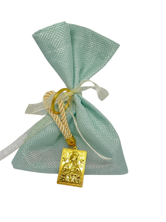 Μπομπονιέρα με μπρελόκ εικόνα του Ιησού