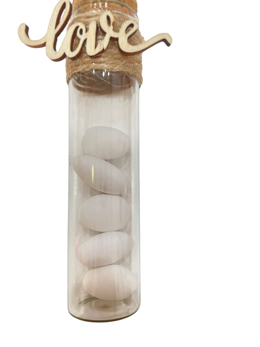 Μπομπονιέρα σωλήνας love