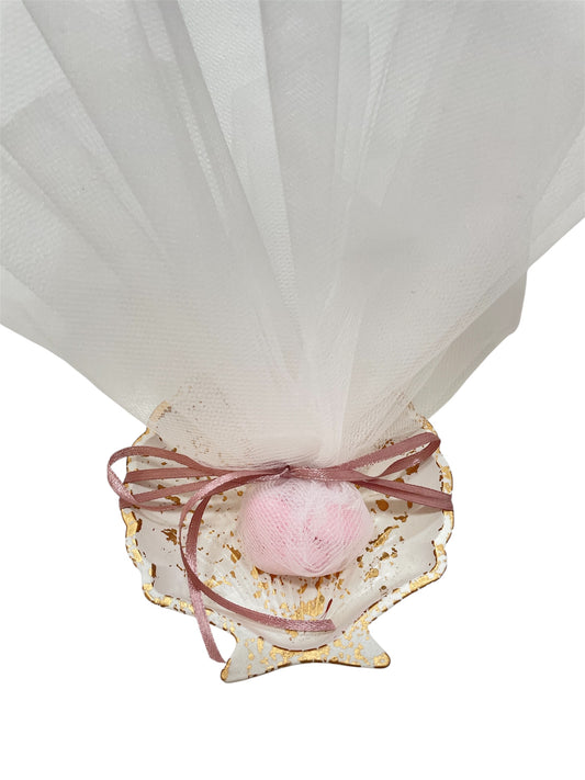 Μπομπονιέρα σουβέρ κοχύλι