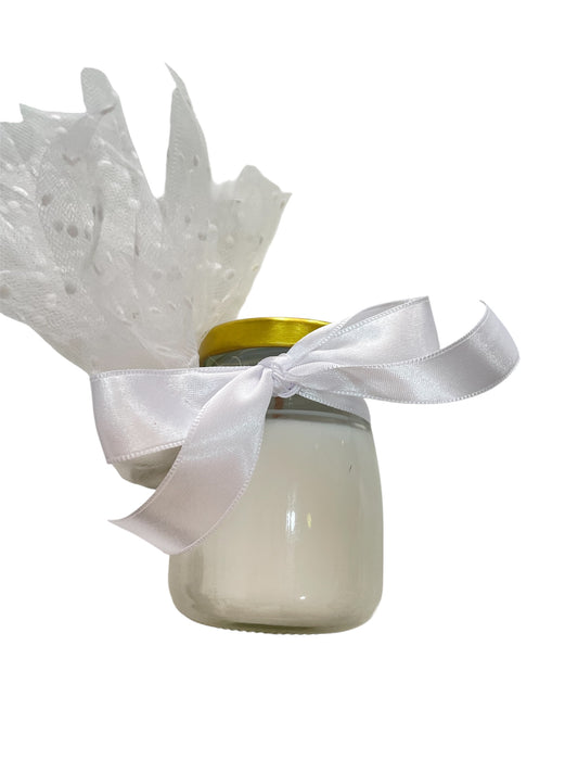 Μπομπονιέρα wax melt σε βαζάκι