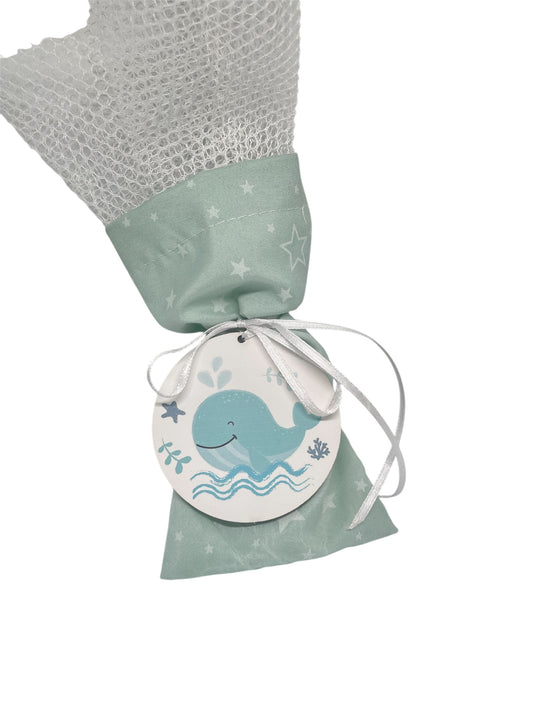 Μπομπονιέρα βυθός σε πουγκάκι